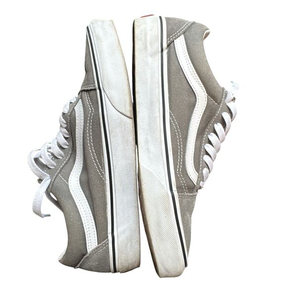 VANS Old Skool Grey (Gray) Men's 7 Women's 8.5 Retro Streetwear Skater Y2K Clean - Picture 1 of 14